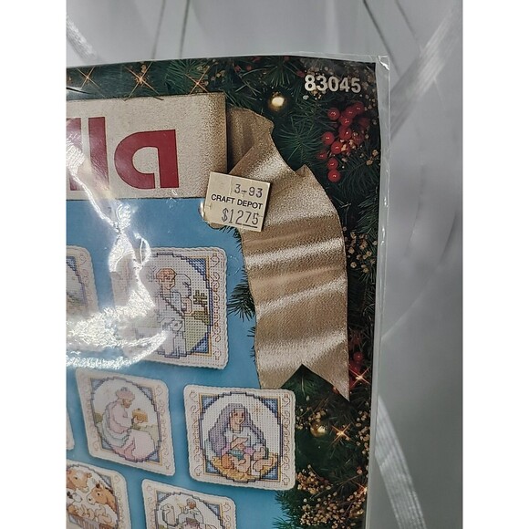 Bucilla Nativity‎ Set of 12 Counted Cross Stitch Ornaments #83045 Christmas NEW - Picture 5 of 6